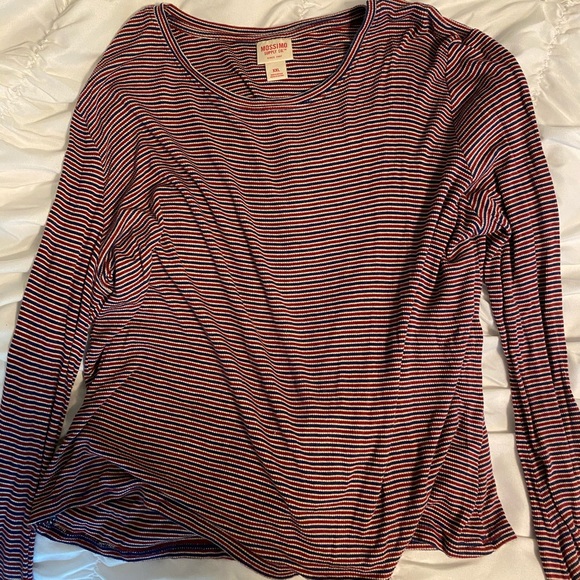 Mossimo Supply Co. Tops - Stripped long sleeve shirt
